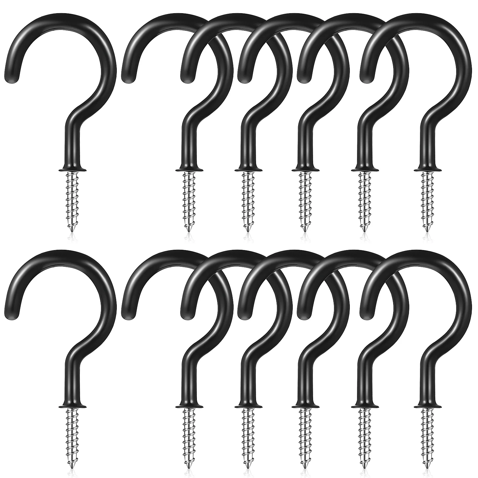 12 Pcs Self-tapping Ceiling Hook Suction Cup Hooks Drapes Hanging Kit Iron Flower Basket
12 Pcs Self-tapping Ceiling Hook Suction Cup Hooks Drapes Hanging Kit Iron Flower Basket