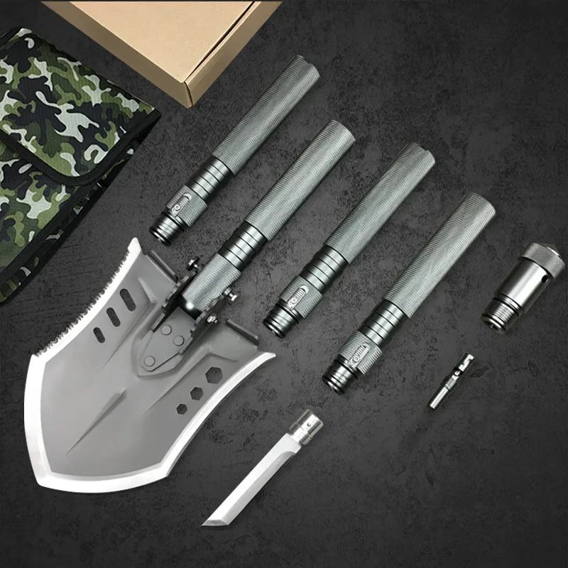 Camping survival engineer shovel multifunctional camping Defense Security Tools folding shovel outdoor portable equipment shovel
Camping survival engineer shovel multifunctional camping Defense Security Tools folding shovel outdoor portable equipment shovel