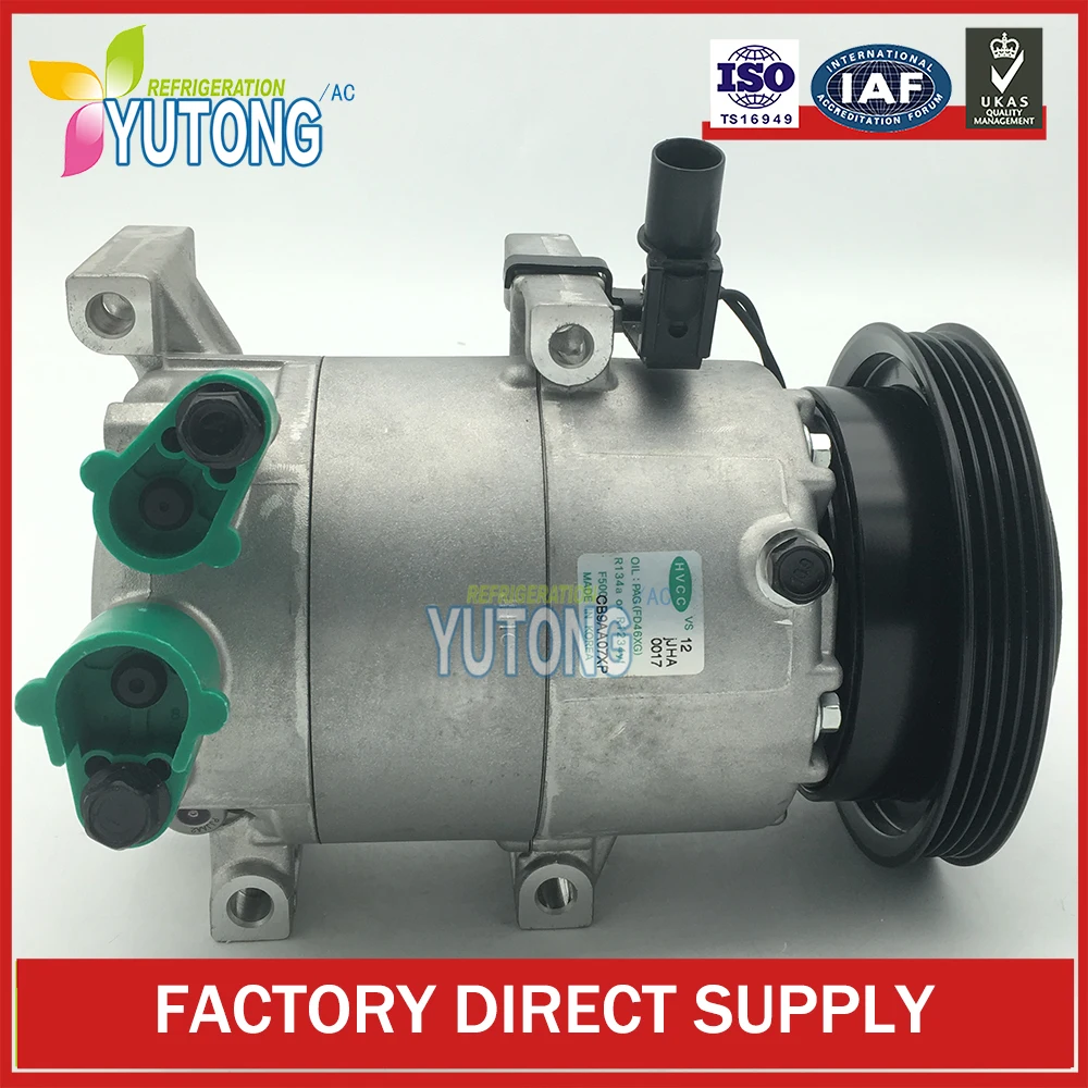 VS12N Air conditioning compressor for Hyundai Accent 1.6L/Soul 2.0L 97701-1E100 F500CB9AA04 F500CB9AA07XP 60-89622R2 F500CB9AA0
VS12N Air conditioning compressor for Hyundai Accent 1.6L/Soul 2.0L 97701-1E100 F500CB9AA04 F500CB9AA07XP 60-89622R2 F500CB9AA0
