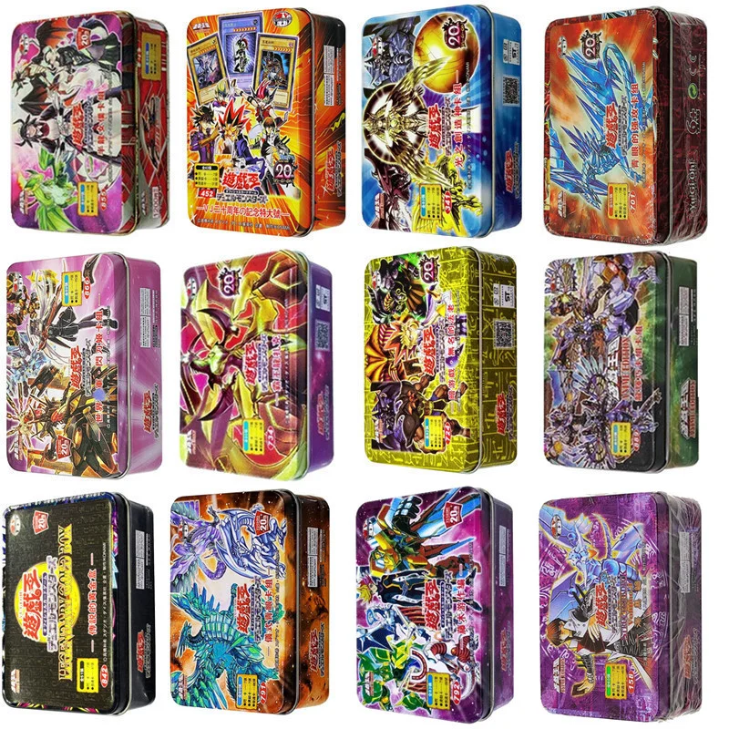

43-100pcs Yu-Gi-Oh Anime Style Cards Blue Eyes Dark Magician Exodia Obelisk Slifer Ra Yugioh DM Classic Proxy DIY Card Kids Gift