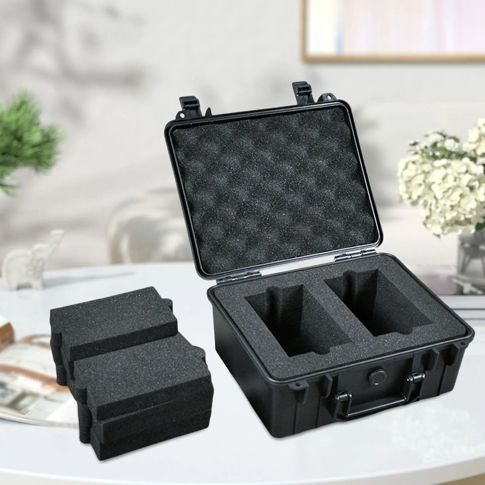 

Storage Box Trading Card Case Waterproof Carrying Case Organizer for Show Household Supplies Collectible Cards Collectors