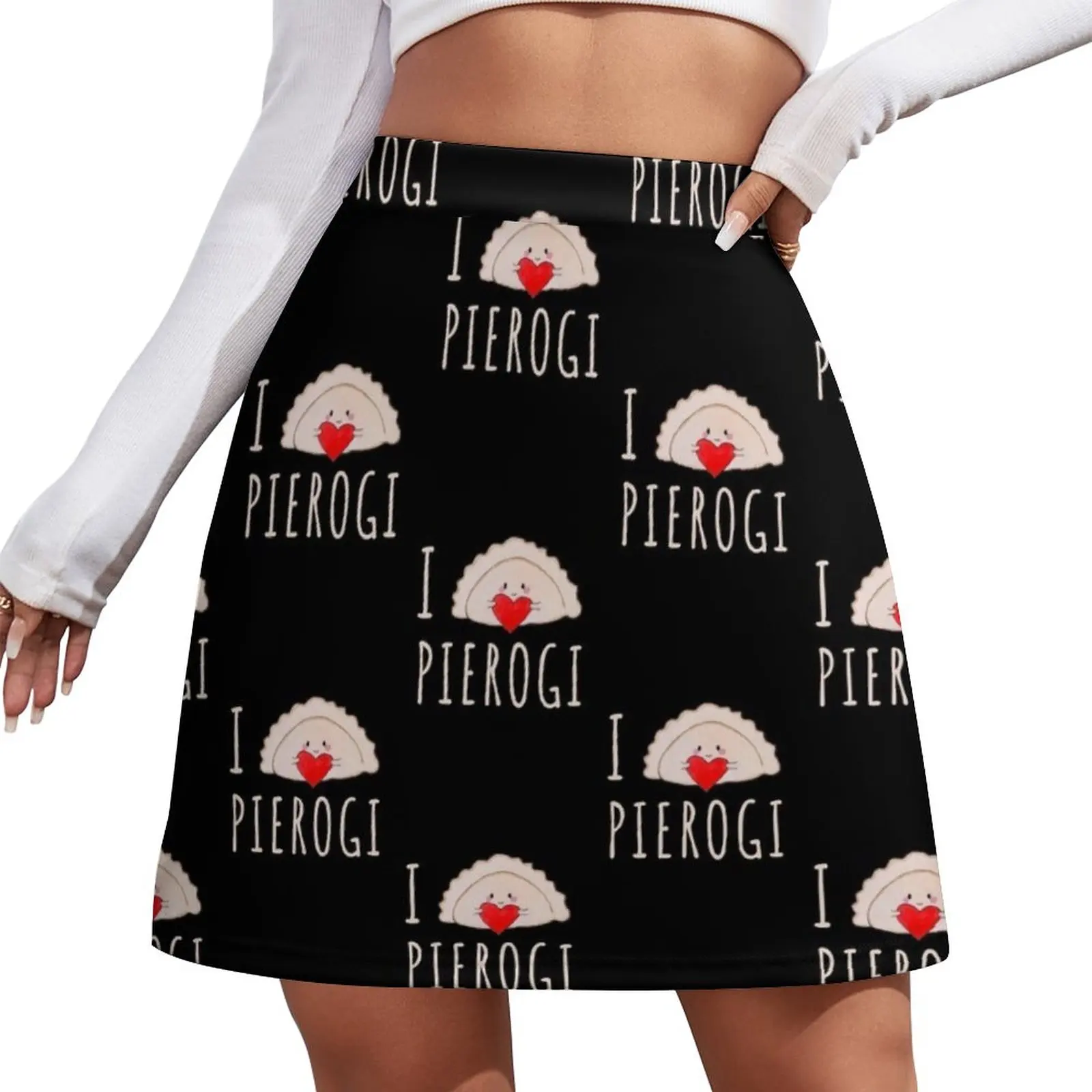 

I heart pierogi Mini Skirt skirts summer dress for women 2024 women's skirt 2024 trend night club outfits