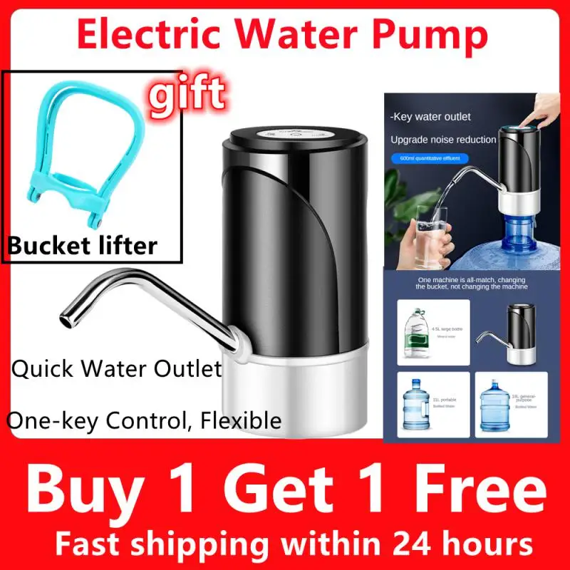 

Water Dispenser Pump Water Dispenser One Key Automatic Switch Drinking Fountain Bottle Dispensers Mini Cooler Drinkware Kitchen