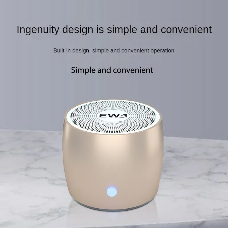 

EWA A103 Mini Bluetooth Speaker Outdoor Portable Car Subwoofer Waterproof Wireless Long Standby Phone Compute Home Outdoor