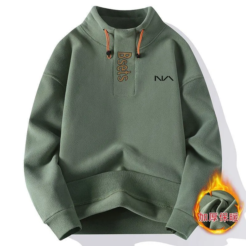 2024 Men Winter Golf Wear Double Sided Velvet Half High Neck Thickened Top Men's Golf Apparel Fashionable and Warm Golf Coat블라우스
2024 Men Winter Golf Wear Double Sided Velvet Half High Neck Thickened Top Men's Golf Apparel Fashionable and Warm Golf Coat블라우스