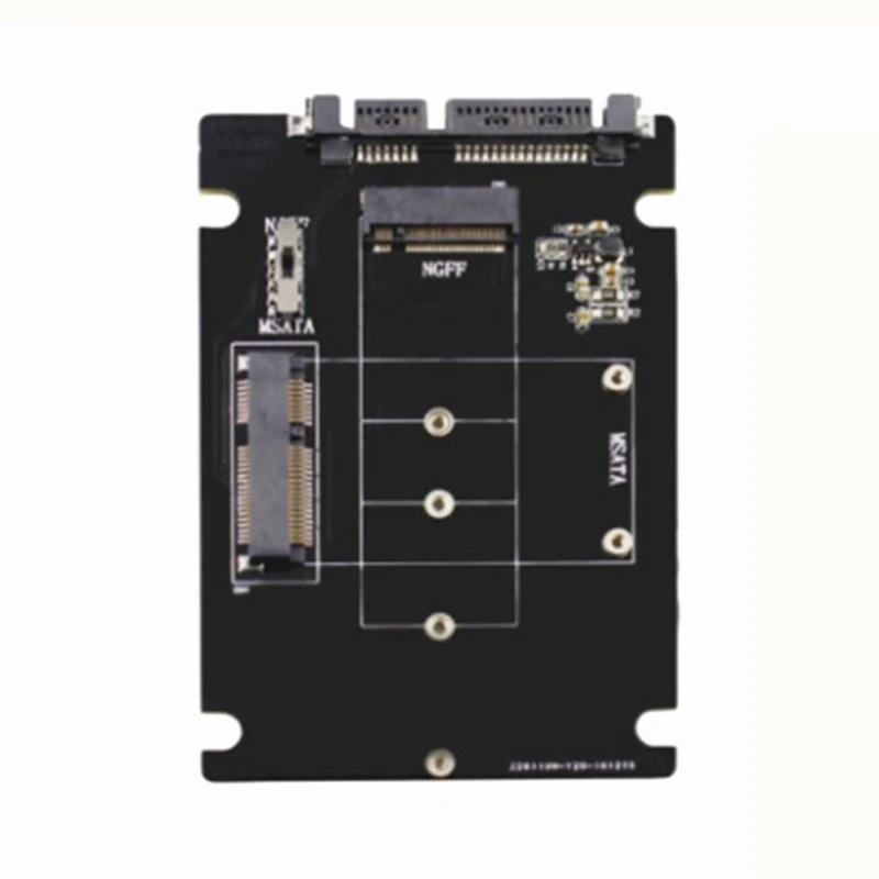 2 In 1 MSATA/M.2 NGFF To 2.5 Inch SATA Adapter SSD Adapter Card M.2 NGFF B-Key To SATA SSD Converter Adapter Board
2 In 1 MSATA/M.2 NGFF To 2.5 Inch SATA Adapter SSD Adapter Card M.2 NGFF B-Key To SATA SSD Converter Adapter Board
