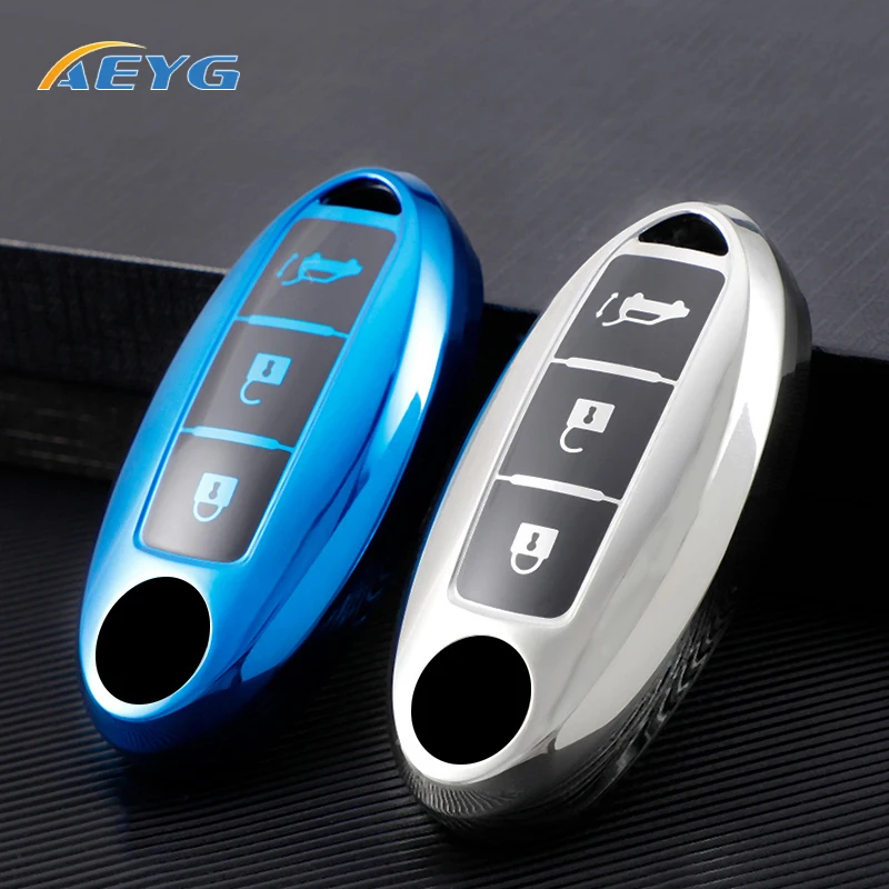 TPU Car Remote Key Case Cover Shell Fob For Nissan Qashqai X-Trail T32 T31 Juke J10 J11 Kicks Tiida Pathfinder Note For Infiniti
TPU Car Remote Key Case Cover Shell Fob For Nissan Qashqai X-Trail T32 T31 Juke J10 J11 Kicks Tiida Pathfinder Note For Infiniti