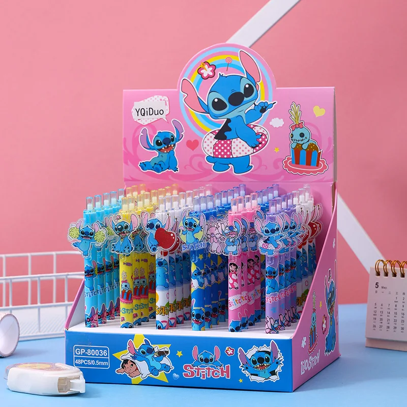 Stitch Disney One Piece Press Pen with High Aesthetic Value and Smooth Neutral Pen Black Core 0.5MM Signature Pen Marker
Stitch Disney One Piece Press Pen with High Aesthetic Value and Smooth Neutral Pen Black Core 0.5MM Signature Pen Marker