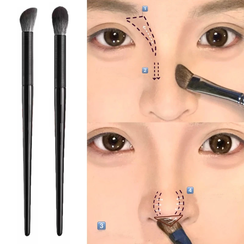 Nose Shadow Brush Angled Contour Makeup Brushes Eye Nose Silhouette Eyeshadow Cosmetic Blending Concealer Brush Makeup Tools
Nose Shadow Brush Angled Contour Makeup Brushes Eye Nose Silhouette Eyeshadow Cosmetic Blending Concealer Brush Makeup Tools