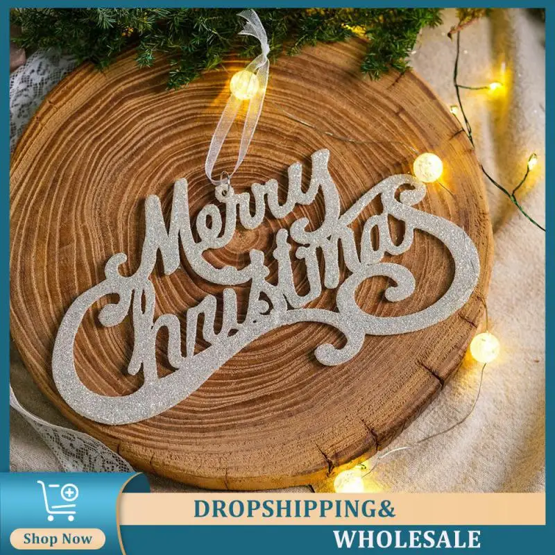Glitter Decorative Pendant High Quality Materials Letter Pendant Charming Christmas Decoration Thickening Holiday Decoration
Glitter Decorative Pendant High Quality Materials Letter Pendant Charming Christmas Decoration Thickening Holiday Decoration