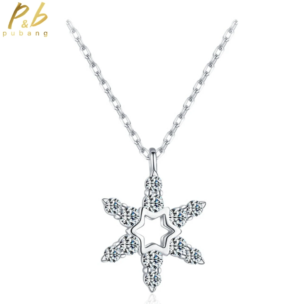 PuBang Fine Jewelry 100% 925 Sterling Silver Luxury High Carbon Diamond Engagement Pendant Necklace for Women Gift Free Shipping
PuBang Fine Jewelry 100% 925 Sterling Silver Luxury High Carbon Diamond Engagement Pendant Necklace for Women Gift Free Shipping