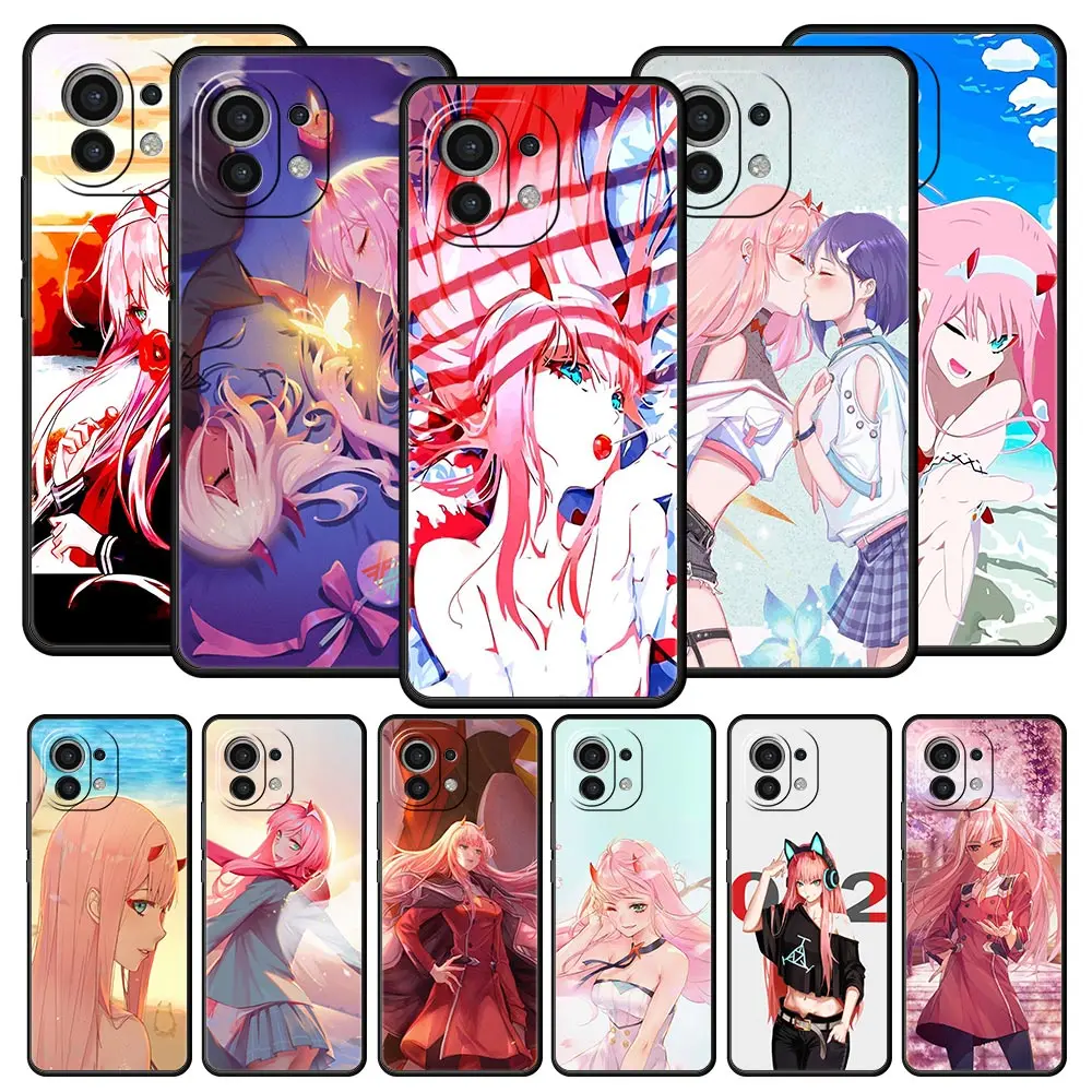 

Zero Two Darling In The FranXX Phone Case For Xiaomi 12 10T 10 Lite 11 Ultra 11T 9T Mi Poco M4 M3 X4 X3 Pro F4 F3 GT 5G Cover