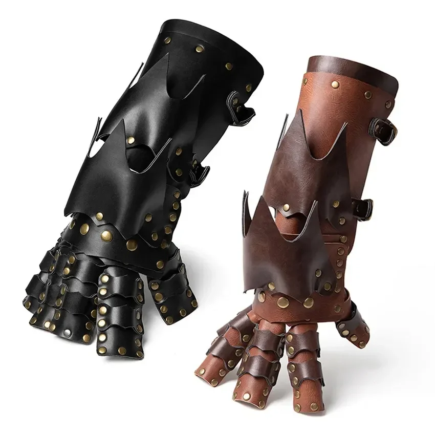 Steampunk Glove Rivet Mittens Man Retro Halloween Cosplay Right Hand Medieval Accessory Warrior Patchwork Glove Cosplay Prop
Steampunk Glove Rivet Mittens Man Retro Halloween Cosplay Right Hand Medieval Accessory Warrior Patchwork Glove Cosplay Prop