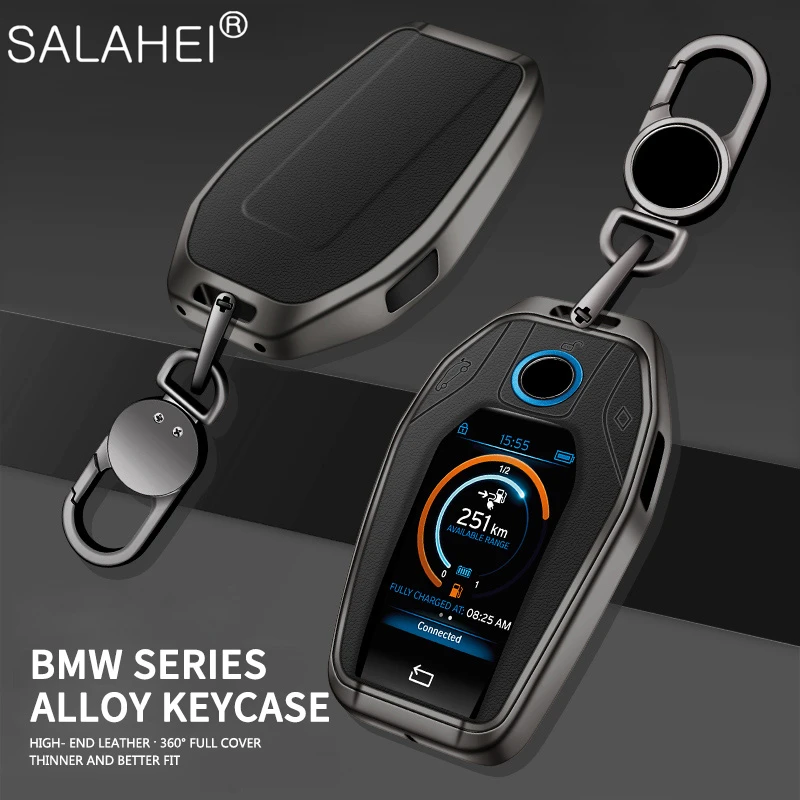 Leather LED Display Car Key Case Cover For BMW 5 7 Series G12 G11 G30 G32 G31 i8 I12 I15 G01 X3 G02 X4 G05 X5 G07 X7 Accessories
Leather LED Display Car Key Case Cover For BMW 5 7 Series G12 G11 G30 G32 G31 i8 I12 I15 G01 X3 G02 X4 G05 X5 G07 X7 Accessories