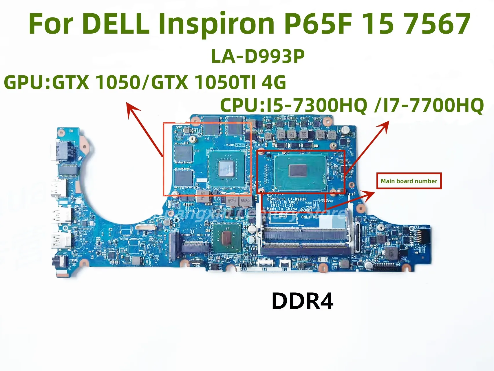 Фонарь материнская плата подходит для Dell 7567 7467 GPU:GTX1050/1050TI 4G CPU: фонарь 100% протестирован и отправлен
Фонарь материнская плата подходит для Dell 7567 7467 GPU:GTX1050/1050TI 4G CPU: фонарь 100% протестирован и отправлен