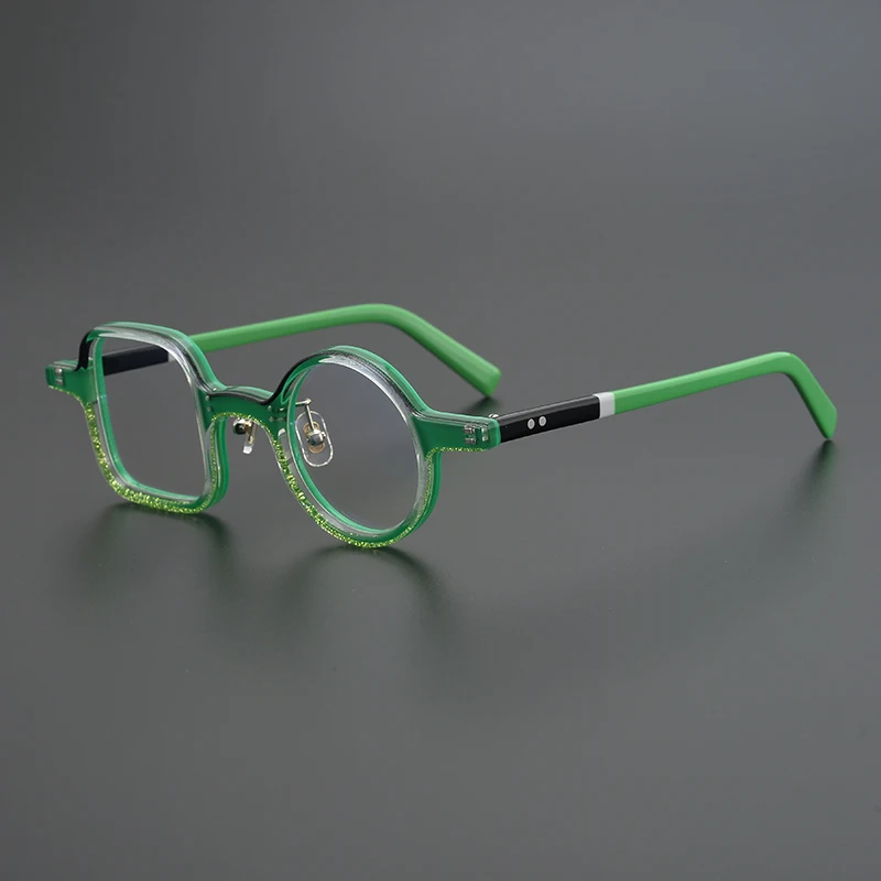 A round square unique shape handmade glasses frame Personality fashion Retro Acetate eyeglasses Myopia Optical eyewear
A round square unique shape handmade glasses frame Personality fashion Retro Acetate eyeglasses Myopia Optical eyewear