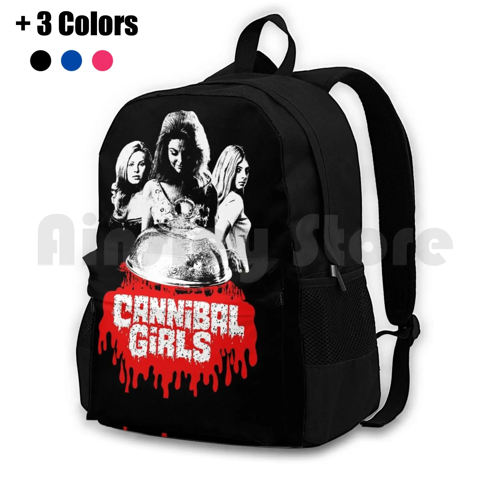 

Женский рюкзак Cannibal для активного отдыха и походов, спортивная сумка для верховой езды, альпинизма, винтажные ужасные фильмы с ужасами для девушек