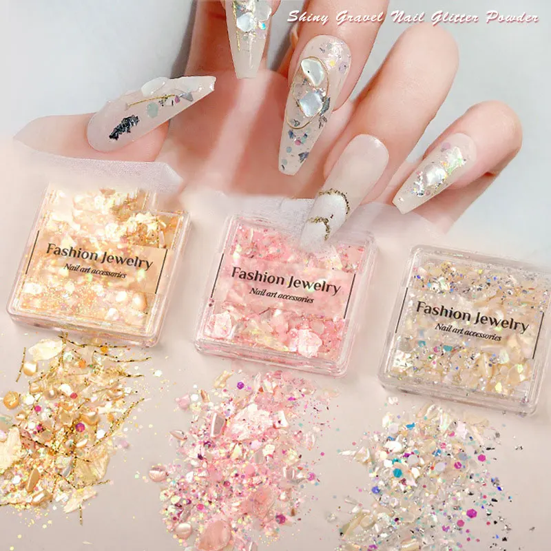Nail Art Crystal Diamond Galaxy Powder Shell Symphony Sequins Glitter Crystal Nail Jewelry Crushed Stone Pearl Mixed Set
Nail Art Crystal Diamond Galaxy Powder Shell Symphony Sequins Glitter Crystal Nail Jewelry Crushed Stone Pearl Mixed Set
