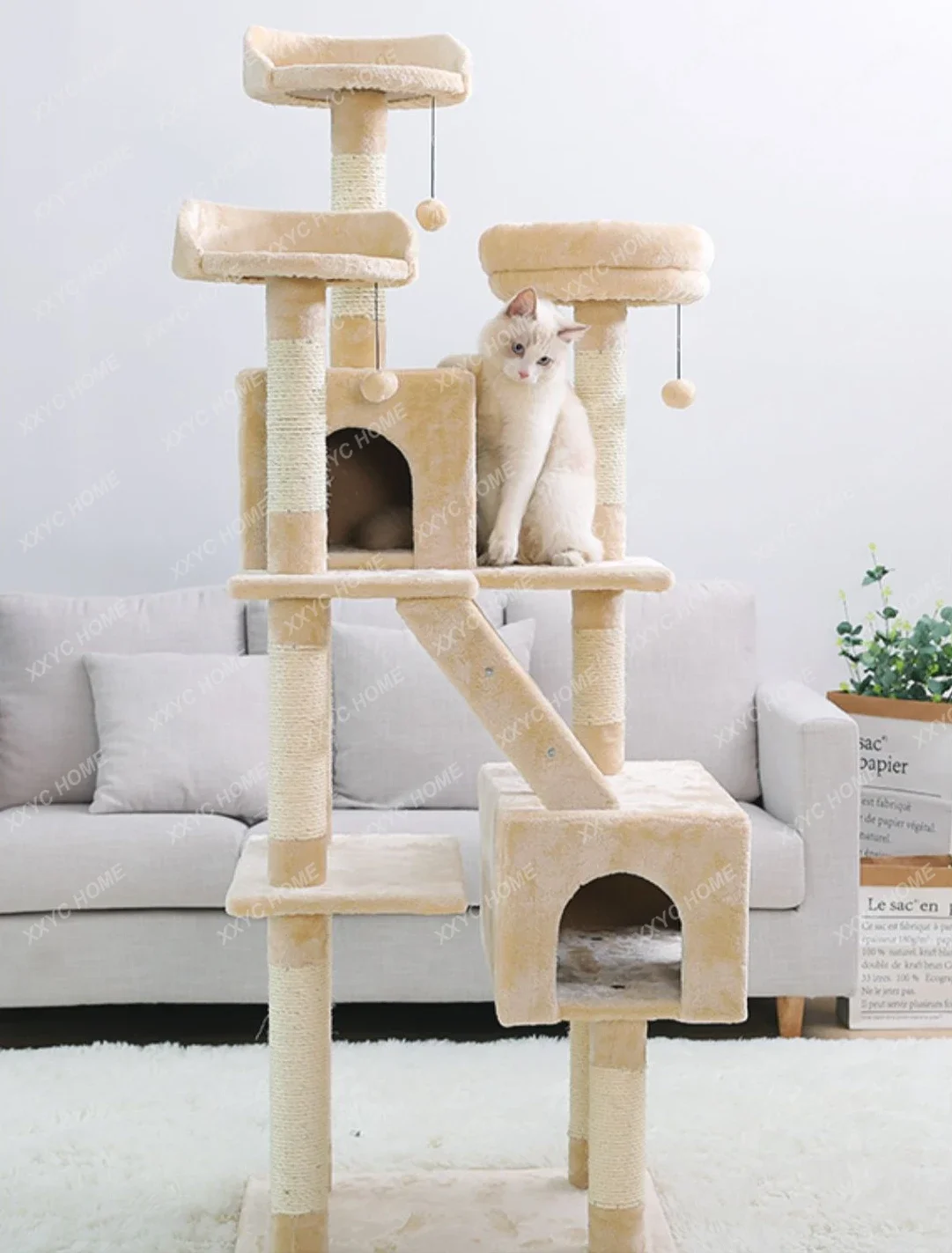 Cat Climbing Frame Integrated Grab Column Super Chase Tianzhu Cat Supplies
Cat Climbing Frame Integrated Grab Column Super Chase Tianzhu Cat Supplies