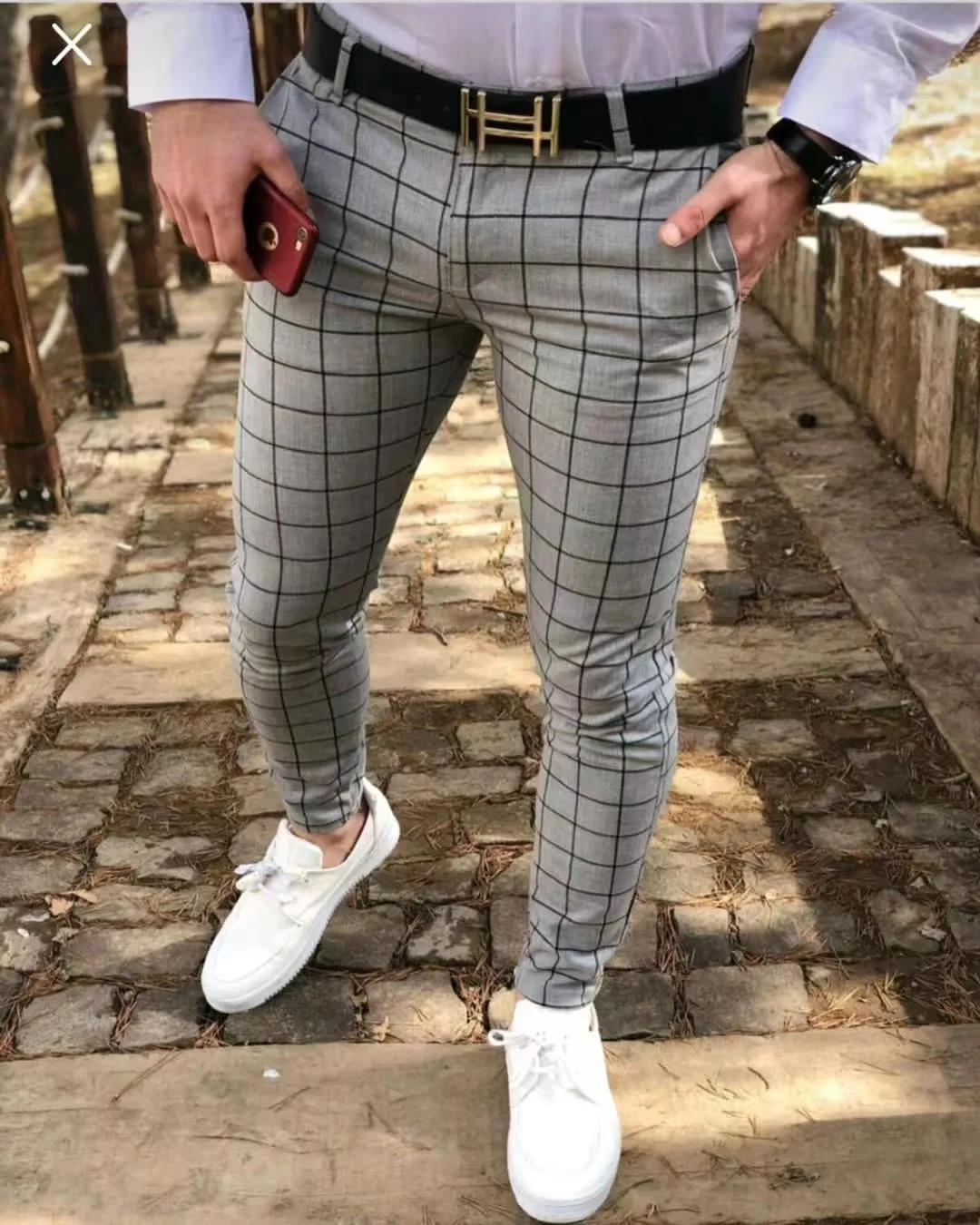 Men's Business Casual Pants With Checkered Pattern Printed Straight Leg Pants Brand High-quality Summer Fashion Street Wear
Men's Business Casual Pants With Checkered Pattern Printed Straight Leg Pants Brand High-quality Summer Fashion Street Wear