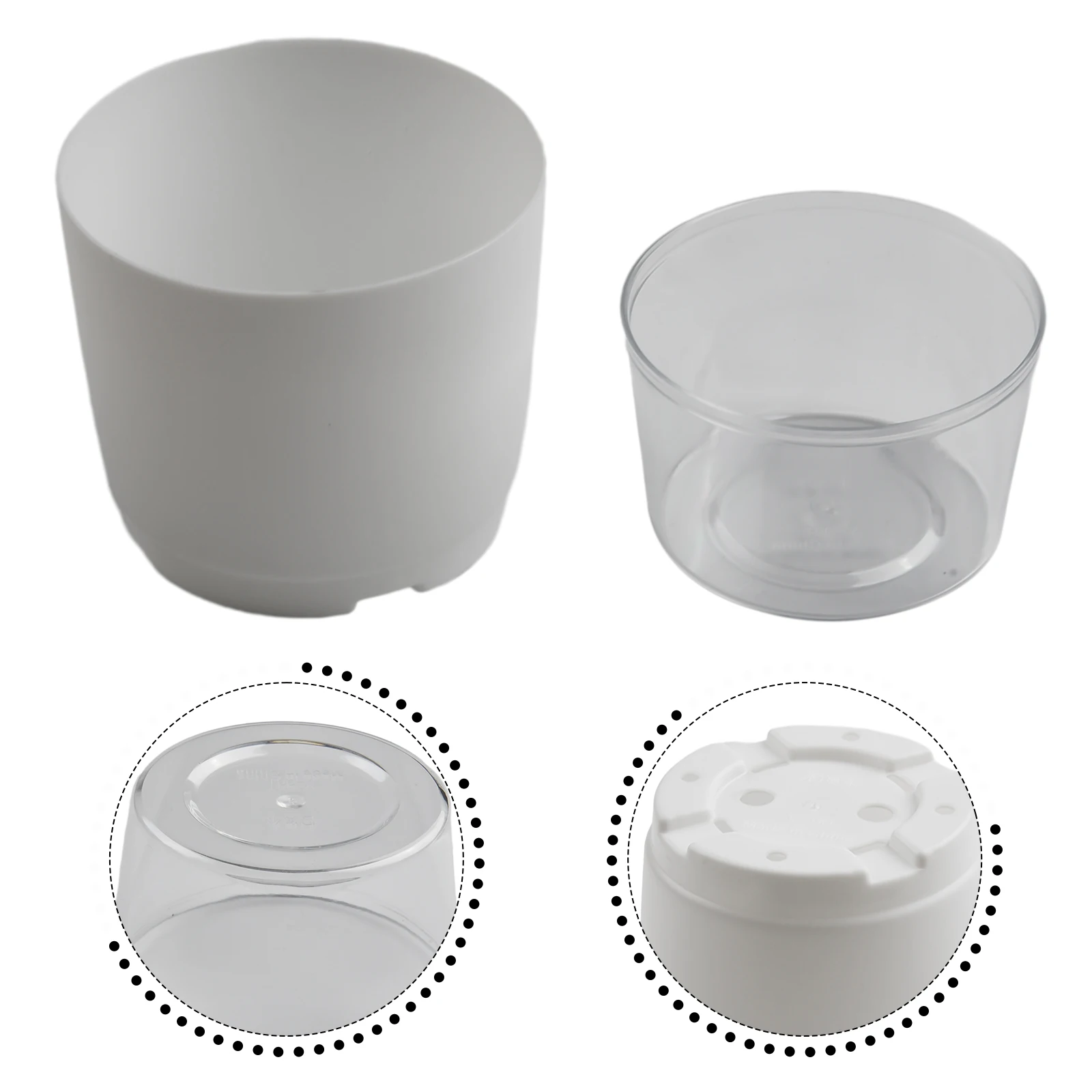 Lazy Self-Absorbent Resin Flowerpot With Double-Layered Water-Absorbent Cotton Rope Keep Soil Moisture Avoid Frequent Watering
Lazy Self-Absorbent Resin Flowerpot With Double-Layered Water-Absorbent Cotton Rope Keep Soil Moisture Avoid Frequent Watering