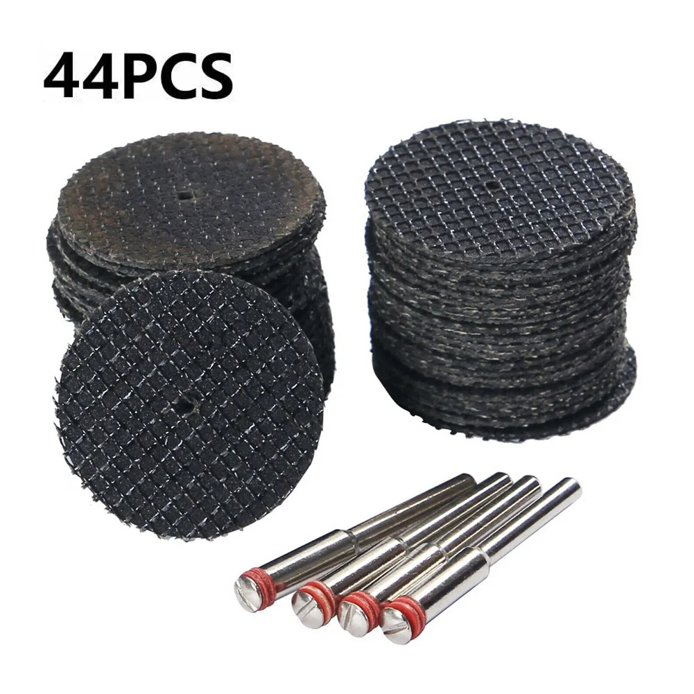 44pcs Resin Cutting Discs Mandrels Fiberglass Reinforced Cutting Disc Cut-Off Wheels 32mm Double Mesh Cutting Disc Post
44pcs Resin Cutting Discs Mandrels Fiberglass Reinforced Cutting Disc Cut-Off Wheels 32mm Double Mesh Cutting Disc Post