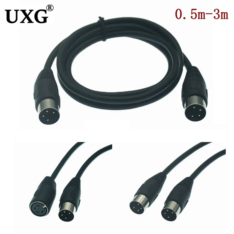 DIN 4pin Male to Male Female Audio and Video Cable S-terminal DIN 4Pin connector Midi 4pin Cable 1m 2m 3m
DIN 4pin Male to Male Female Audio and Video Cable S-terminal DIN 4Pin connector Midi 4pin Cable 1m 2m 3m