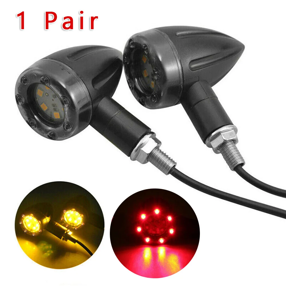 2pcs Turn Signal lamp Accessories LED Motorcycle PC Lens Part Replacement Running Tail Light 12V For Bobber Cafe
2pcs Turn Signal lamp Accessories LED Motorcycle PC Lens Part Replacement Running Tail Light 12V For Bobber Cafe
