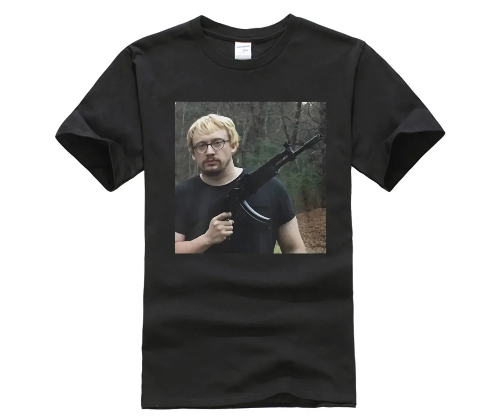 Cool Tees Tops Streetwear New Sam Hyde Shooter Nero Degli Uomini Di T-Shirt Funny Men Short Sleeve O-neck graphic t shirts
Cool Tees Tops Streetwear New Sam Hyde Shooter Nero Degli Uomini Di T-Shirt Funny Men Short Sleeve O-neck graphic t shirts