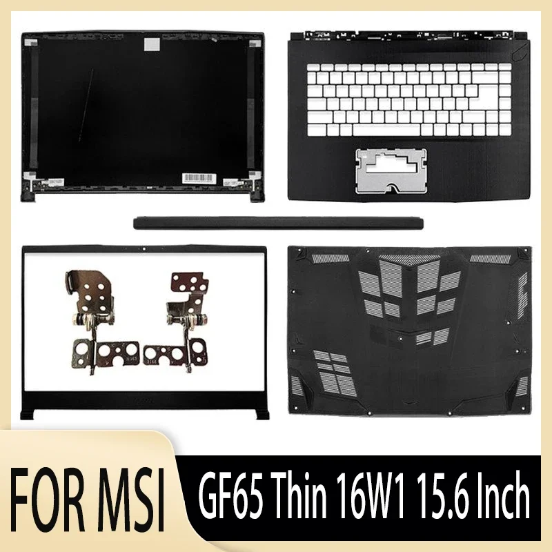 NEW Top Case For MSI GF65 Thin 16W1 15.6 Inch Laptop LCD Back Cover /Front Bezel/Hinges/Palmrest/Bottom Case/Hinge Black
NEW Top Case For MSI GF65 Thin 16W1 15.6 Inch Laptop LCD Back Cover /Front Bezel/Hinges/Palmrest/Bottom Case/Hinge Black