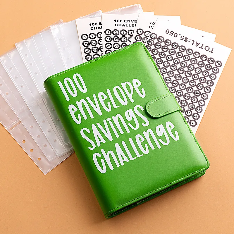 100 Envelope Challenge Binder Notepads / Savings Folders / Loose-leaf Binders / Money Pockets / Envelopes
100 Envelope Challenge Binder Notepads / Savings Folders / Loose-leaf Binders / Money Pockets / Envelopes