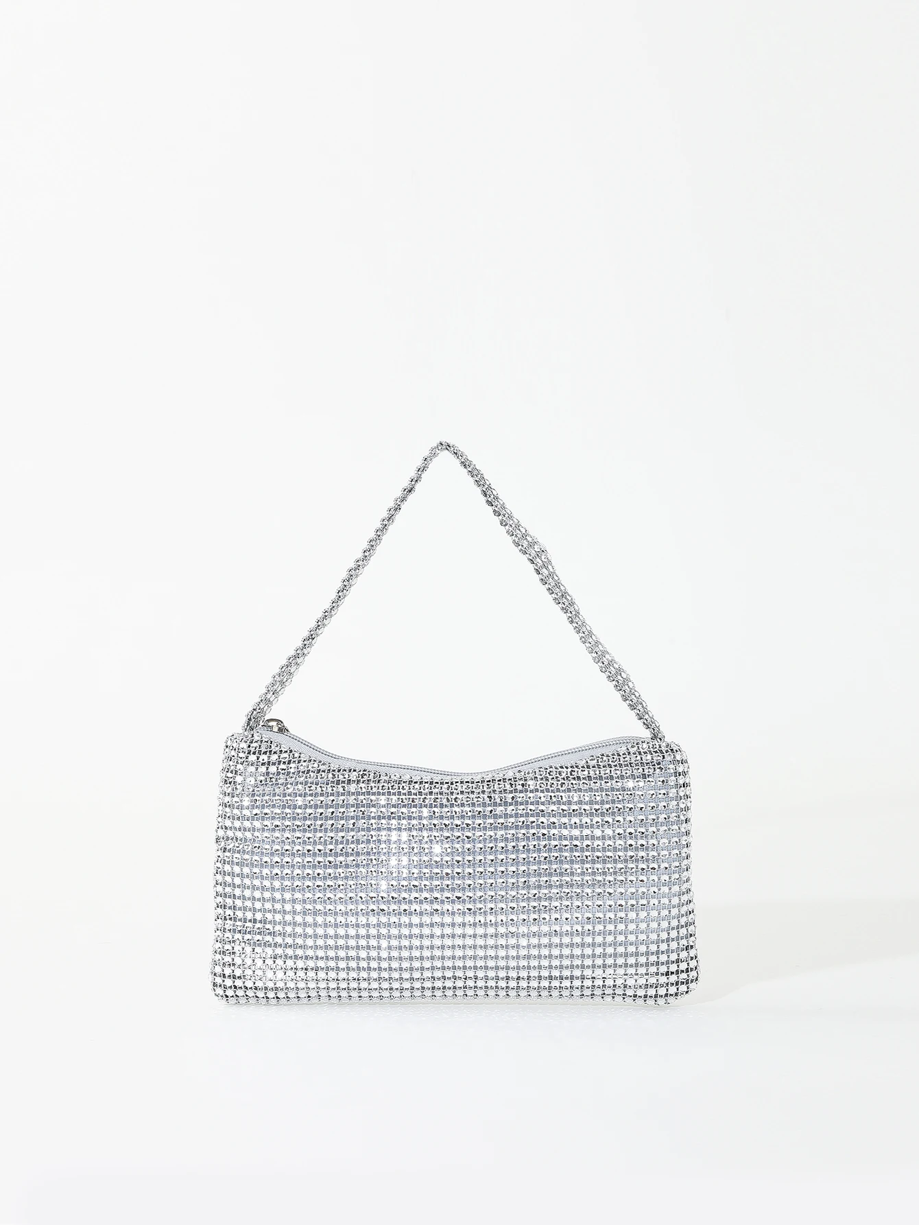 Fashion,gorgeous,Shiny rhinestone portable zippered evening bag suitable for weddings, parties, and gatherings
Fashion,gorgeous,Shiny rhinestone portable zippered evening bag suitable for weddings, parties, and gatherings