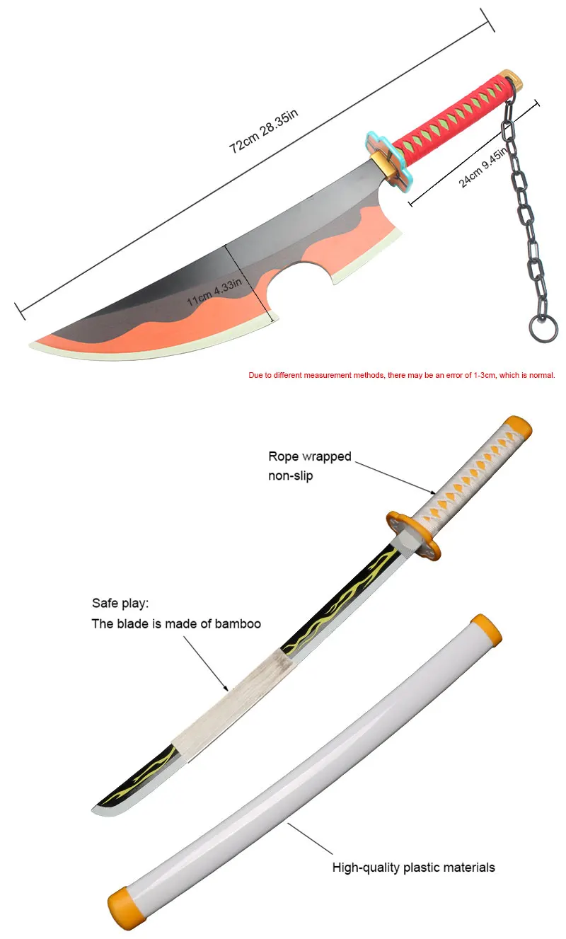 2025 New Demon Slayer 80cm Samurai Kyoujurou Wooden Toy Sword Tanjirou Black Anime Character Props Gift 2025 New Demon Slayer 80cm Samurai Kyoujurou Wooden Toy Sword Tanjirou Black Anime Character Props Gift
