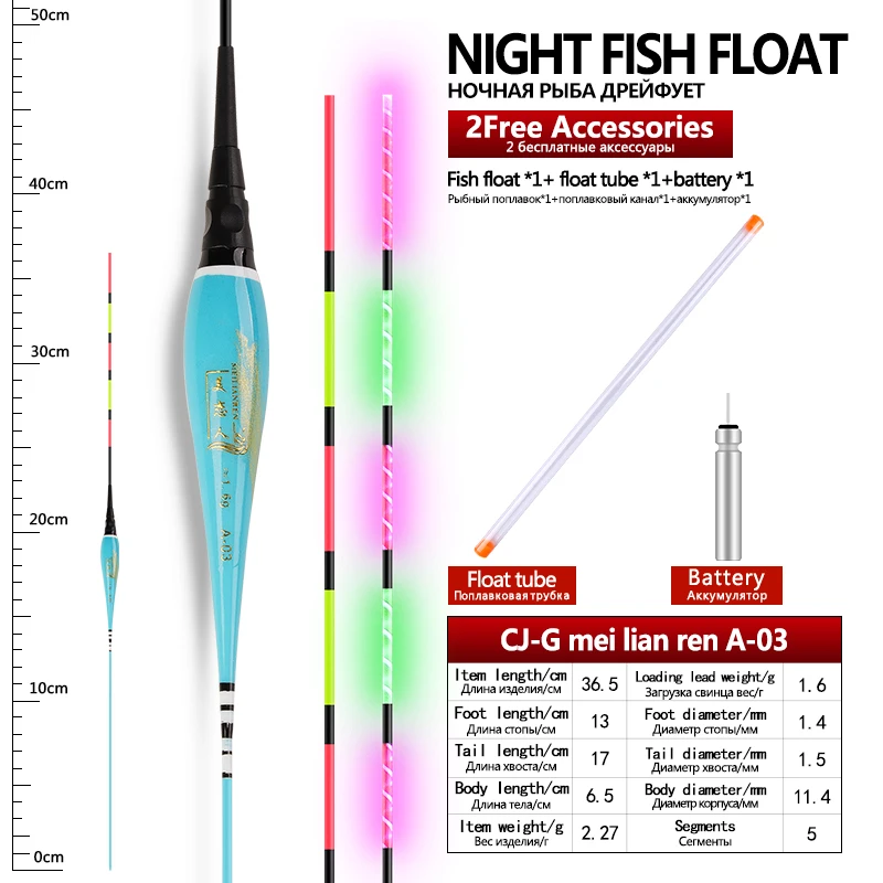 1 Piece Electric Fishing Float+1 CR425 Battery+1 Float Tubes Nano Night Luminous Boya Lake River Flotador Carp Fishing Tackles
1 Piece Electric Fishing Float+1 CR425 Battery+1 Float Tubes Nano Night Luminous Boya Lake River Flotador Carp Fishing Tackles