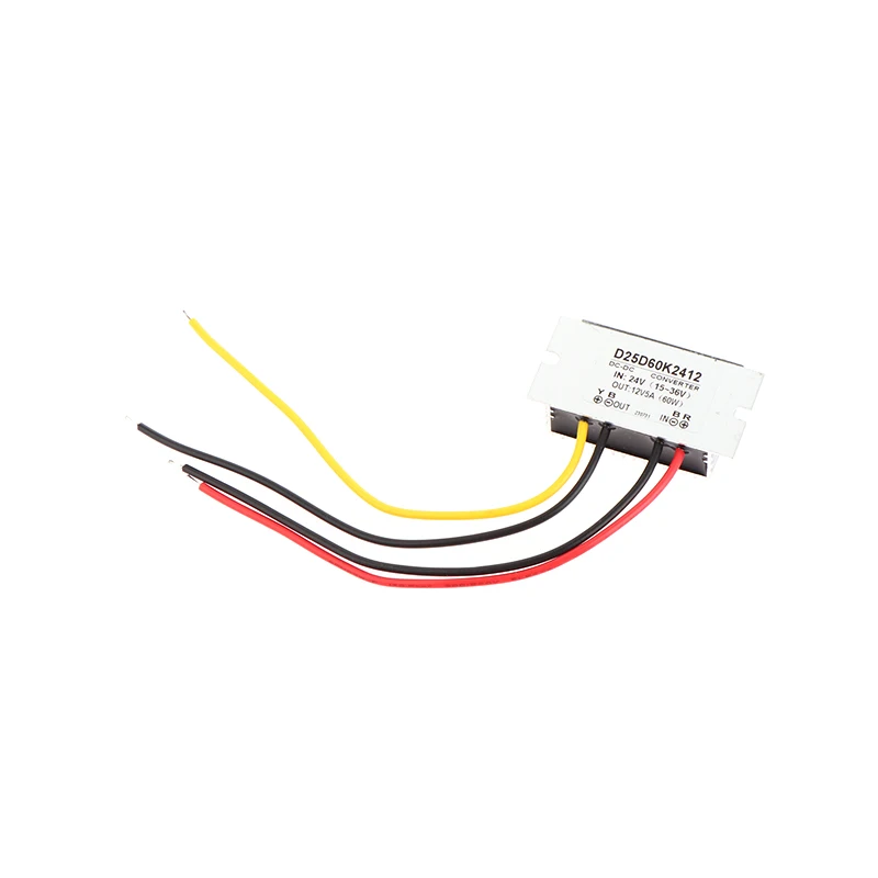 1Pcs 24V To 12V 5A DC Step Down Buck Converter Voltage Regulator Reducer Module Power Supply For Led Light Car Truck Boat
1Pcs 24V To 12V 5A DC Step Down Buck Converter Voltage Regulator Reducer Module Power Supply For Led Light Car Truck Boat