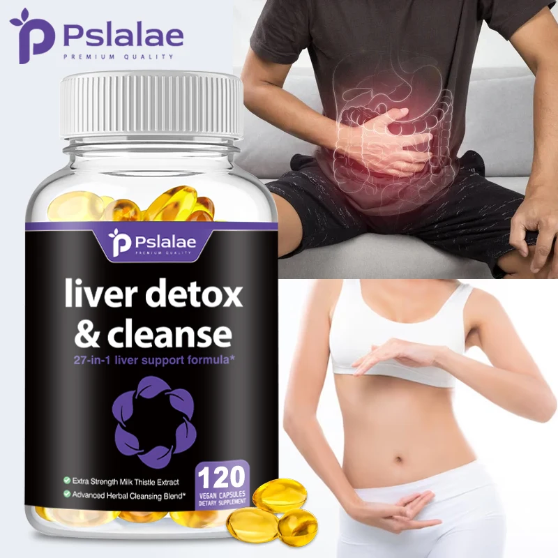 Liver Cleanse and Detox Supplement - Contains Silymarin, Artichoke, and Dandelion Extracts
Liver Cleanse and Detox Supplement - Contains Silymarin, Artichoke, and Dandelion Extracts
