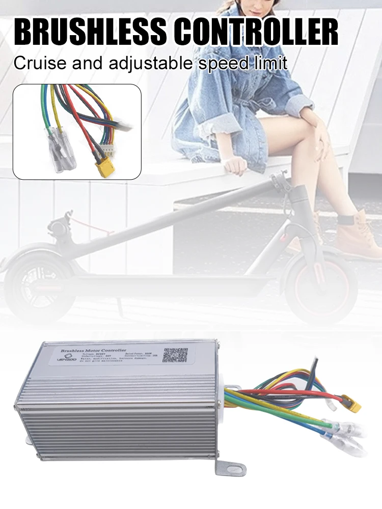 Electric Scooter Controller Brushless Cycling Accessories 36V 350W Supports Speed Limiting Cruise For Xiaomi M365 Scooter
Electric Scooter Controller Brushless Cycling Accessories 36V 350W Supports Speed Limiting Cruise For Xiaomi M365 Scooter