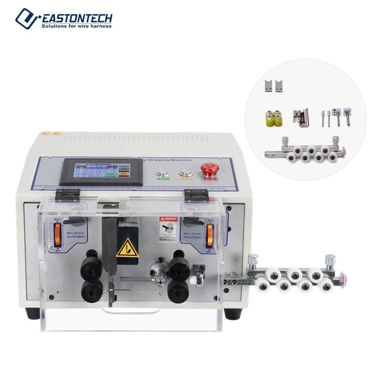 EW-02A+ Touch Screen 0.1-4.5sqmm Automatic Cable Wire Cord Cutting and Stripping Machine
EW-02A+ Touch Screen 0.1-4.5sqmm Automatic Cable Wire Cord Cutting and Stripping Machine