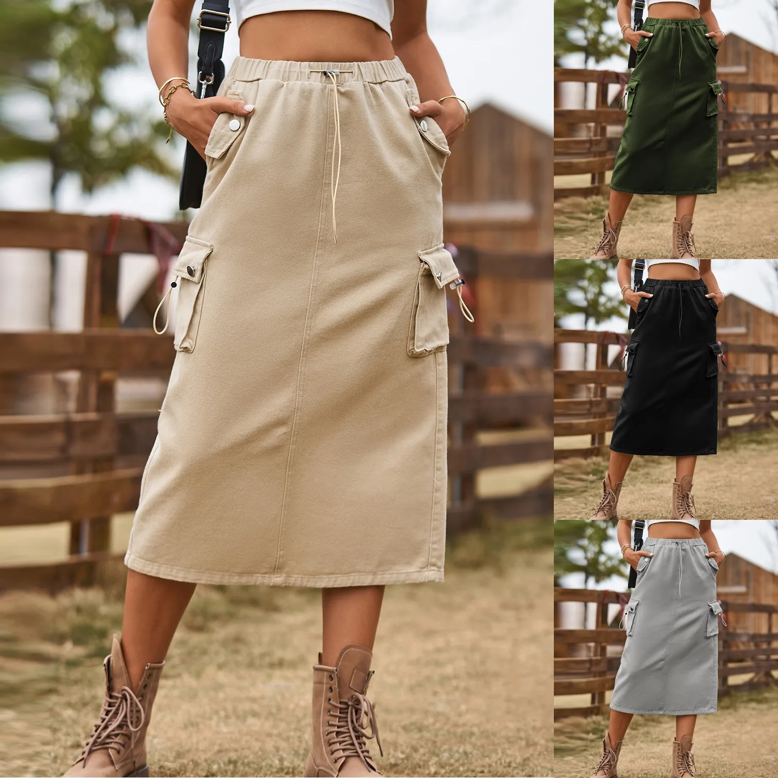 Elegant Social Women's Skirts Party Fashion Vacation high waist Drawstring with pocket Suit Set Women Ladies 2023 Summer faldas
Elegant Social Women's Skirts Party Fashion Vacation high waist Drawstring with pocket Suit Set Women Ladies 2023 Summer faldas