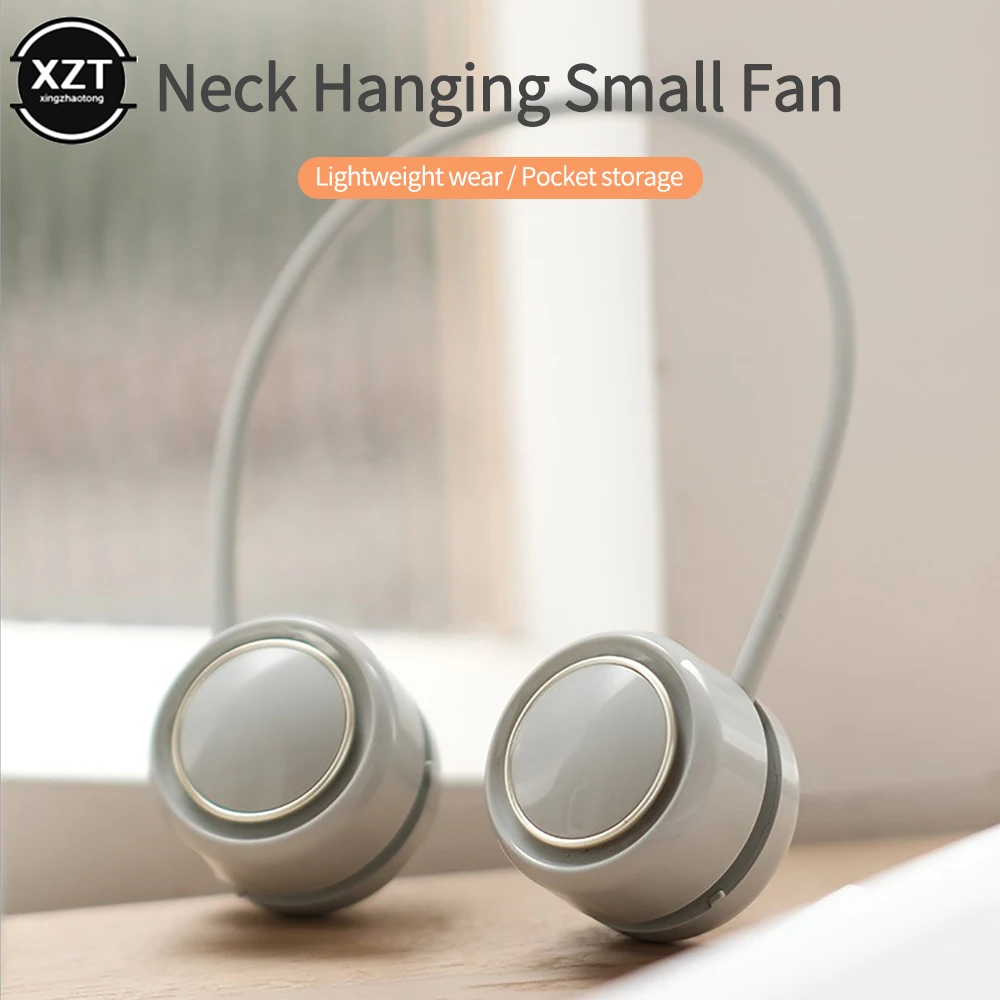 Portable Mini Hanging Neck Fan Bladeless USB Rechargeable Mute Sports Fans 3-Speed Adjustable Dual Fan for Outdoor Home Office
Portable Mini Hanging Neck Fan Bladeless USB Rechargeable Mute Sports Fans 3-Speed Adjustable Dual Fan for Outdoor Home Office