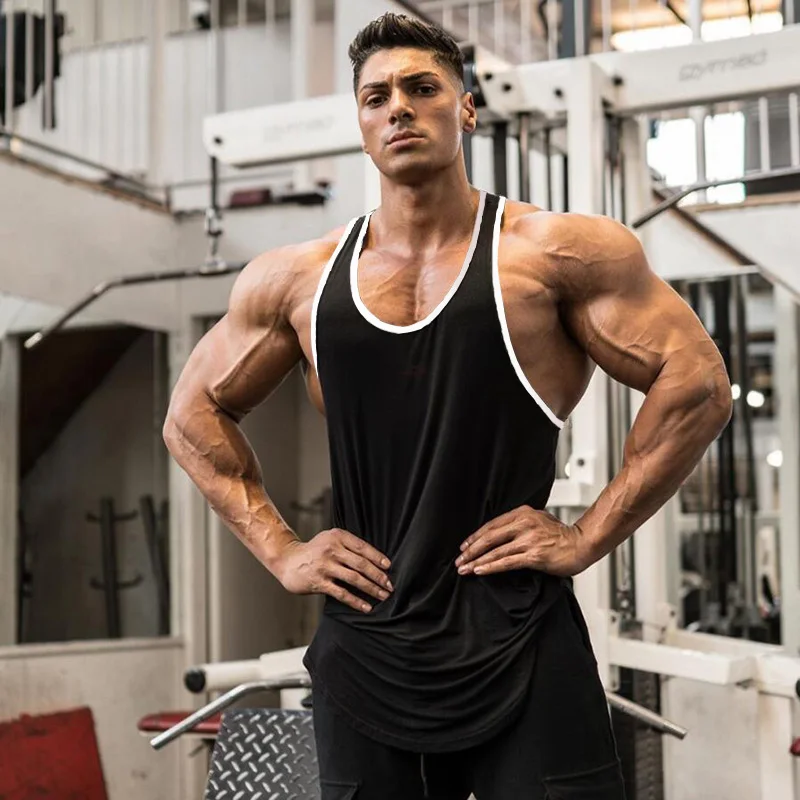 Blank Men's gym clothing Bodybuilding tank top Man summer fashion sleeveless shirt cotton fitness sportswear slim muscle vests
Blank Men's gym clothing Bodybuilding tank top Man summer fashion sleeveless shirt cotton fitness sportswear slim muscle vests