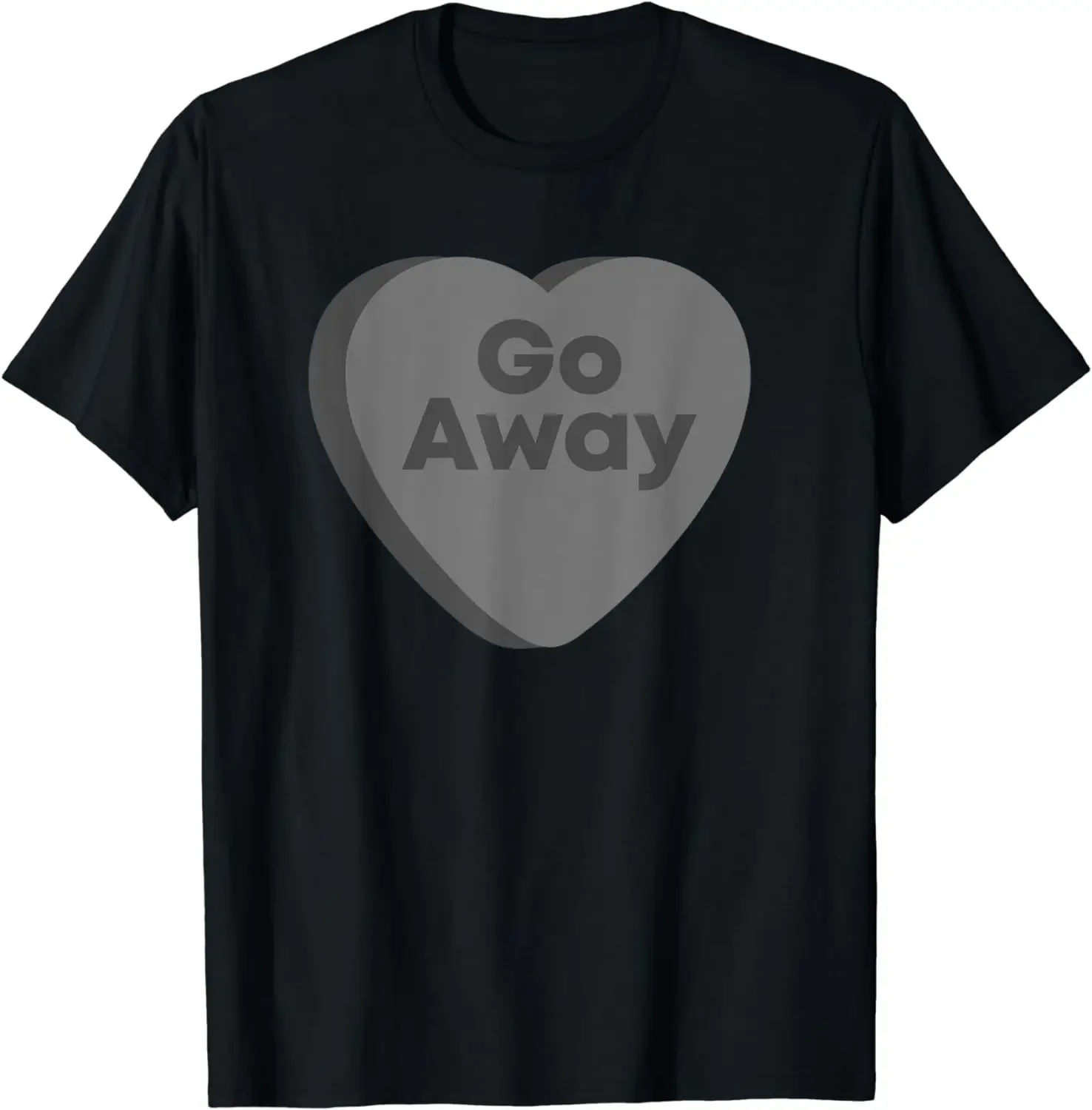 Funny Gift Anti Valentines Day Goth Emo Candy Heart - Go Away T-Shirt Men Clothing Custom Printed Streetwear Graphic T Shirts
Funny Gift Anti Valentines Day Goth Emo Candy Heart - Go Away T-Shirt Men Clothing Custom Printed Streetwear Graphic T Shirts