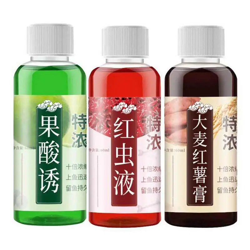 Fish Bait Liquid Attractant High Concentration Red Worm Fish Bait Attractant Enhancer 60ml Fish Bait Attractant Enhancer Carp
Fish Bait Liquid Attractant High Concentration Red Worm Fish Bait Attractant Enhancer 60ml Fish Bait Attractant Enhancer Carp