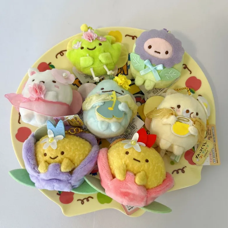 

Sumikkogurashi плюшевая Подвеска Аниме полярный медведь динозавр экшн-фигурки плюшевые мягкие игрушки брелки детские подарки