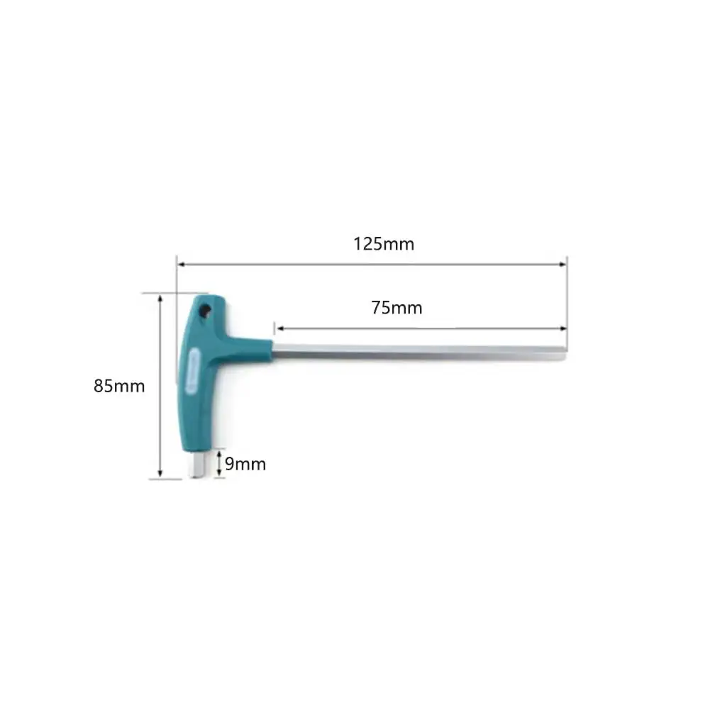 Hexagonal Wrench Driver Furnitures Hex Inner Key Kit Long Metric Motorycle Screwdriver Screws Steel T-Handle 0614
Hexagonal Wrench Driver Furnitures Hex Inner Key Kit Long Metric Motorycle Screwdriver Screws Steel T-Handle 0614
