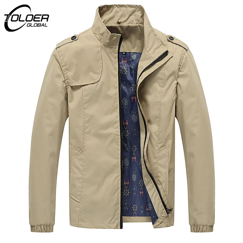 Mens Jackets Spring Autumn Casual Coats Solid Color Sportswear Stand Collar Slim Windbreaker Male Bomber Waterproof Jackets 4XL
Mens Jackets Spring Autumn Casual Coats Solid Color Sportswear Stand Collar Slim Windbreaker Male Bomber Waterproof Jackets 4XL