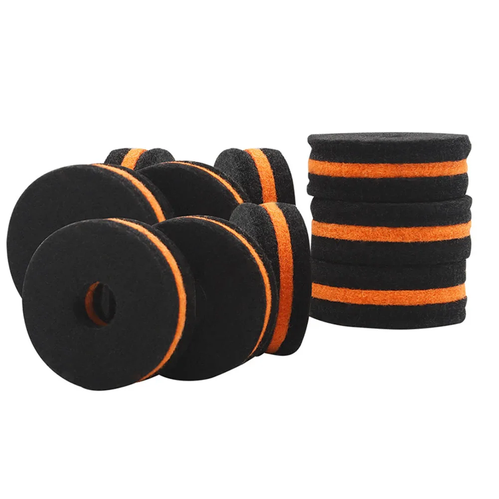 10PCS Cymbal Felts Washers Drum Kit 13*3.5cm Black Cymbal Foam Cotton Felt Pads Musical Percussion Instruments Accessories
10PCS Cymbal Felts Washers Drum Kit 13*3.5cm Black Cymbal Foam Cotton Felt Pads Musical Percussion Instruments Accessories