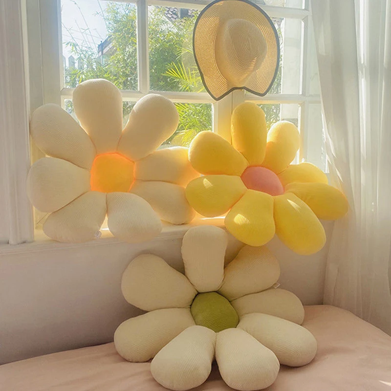 6 Styles Sunflower Pillows Small Daisy Cushions Petals Flowers Cute Birthday Gifts 40cm Home Decorations Bedroom Office Supplies
6 Styles Sunflower Pillows Small Daisy Cushions Petals Flowers Cute Birthday Gifts 40cm Home Decorations Bedroom Office Supplies