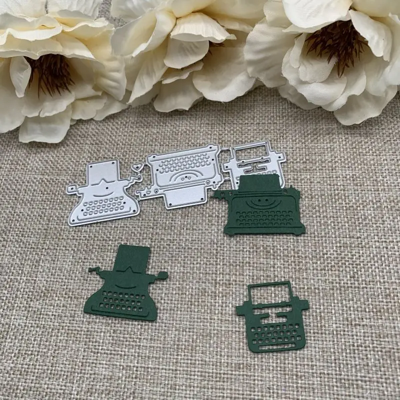 Typewriter decoration Metal Cutting Dies Stencils For DIY Scrapbooking Decorative Handcraft Die Cutting Template Mold
Typewriter decoration Metal Cutting Dies Stencils For DIY Scrapbooking Decorative Handcraft Die Cutting Template Mold