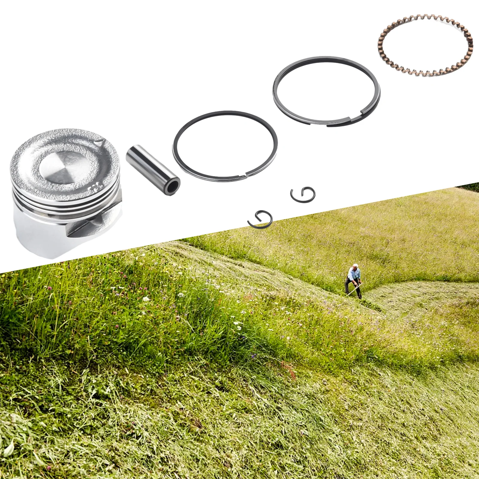 Durable and Practical 39MM Piston Ring Set for GX35 GX35NT HHT35S UMK35 Brush Cutter Engine Easy to Install, Reliable to Use
Durable and Practical 39MM Piston Ring Set for GX35 GX35NT HHT35S UMK35 Brush Cutter Engine Easy to Install, Reliable to Use